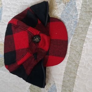 Plaid ski hat
